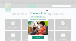 Desktop Screenshot of dacorum.gov.uk